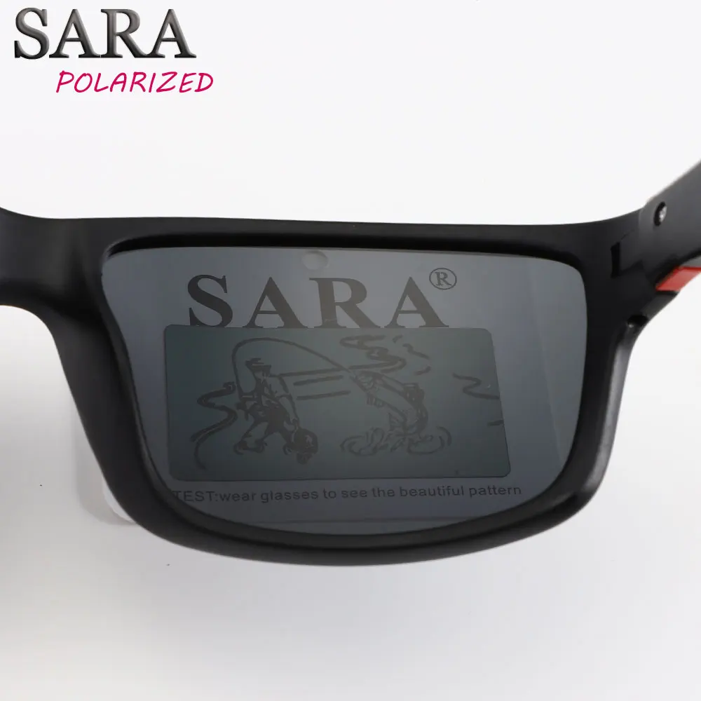 SARA Brand Men 100% Polarized Sunglasses Fashion Men's Driving Sunglasses Female Eyewear Unisex UV400 Summer Oculos Feminino
SARA Brand Men 100% Polarized Sunglasses Fashion Men's Driving Sunglasses Female Eyewear Unisex UV400 Summer Oculos Feminino