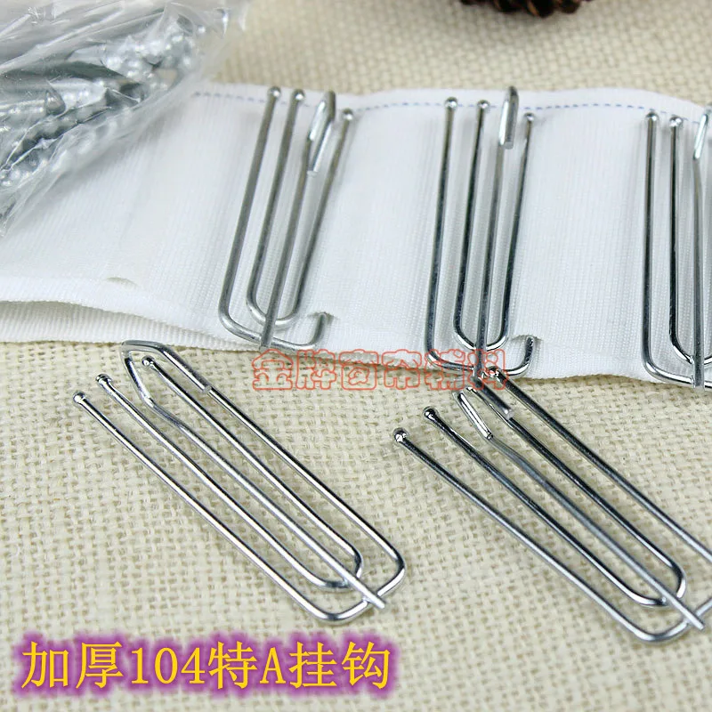 10PCS/LOT Curtain Accessories Stainless Steel Four Claw Fabric Curtain Hooks--7cm long
10PCS/LOT Curtain Accessories Stainless Steel Four Claw Fabric Curtain Hooks--7cm long