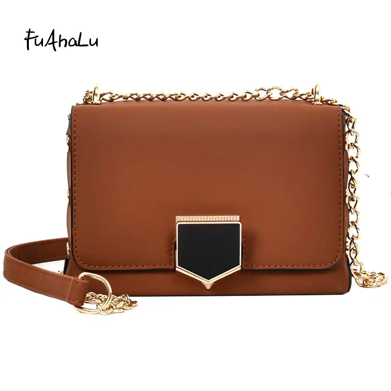 FuAHaLu New women's fashion rivets chain square bag winter simple wild shoulder Messenger bag
FuAHaLu New women's fashion rivets chain square bag winter simple wild shoulder Messenger bag