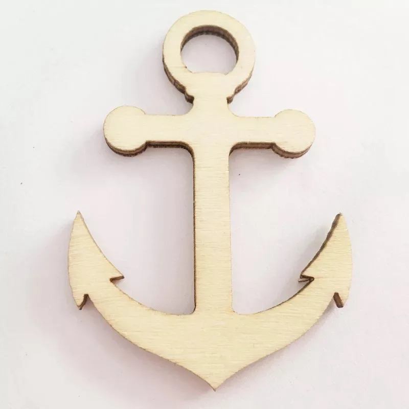 6*4.2cm anchor laser cut out unfinished wood shapes wood embellishment gift christmas decoration
6*4.2cm anchor laser cut out unfinished wood shapes wood embellishment gift christmas decoration