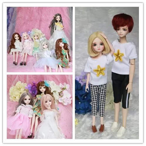 BJD SD кукла девочка игрушка 1/6 Кукла Макияж вручную blyth подарок для DIY BJD|Куклы| |