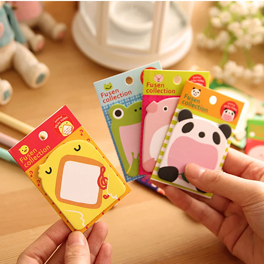Cute Animal Memo Pad Paper Stickers Kawaii Stationery Memo Pad Decorative Message Sticky Note Pad School Office Supplies
Cute Animal Memo Pad Paper Stickers Kawaii Stationery Memo Pad Decorative Message Sticky Note Pad School Office Supplies