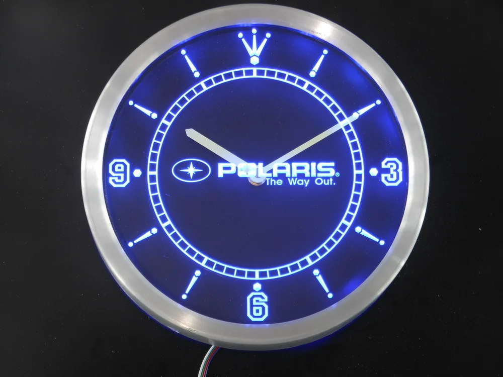 Nc0170 снегоходы неоновые световые знаки Светодиодные настенные часы|wall clock|led wall
