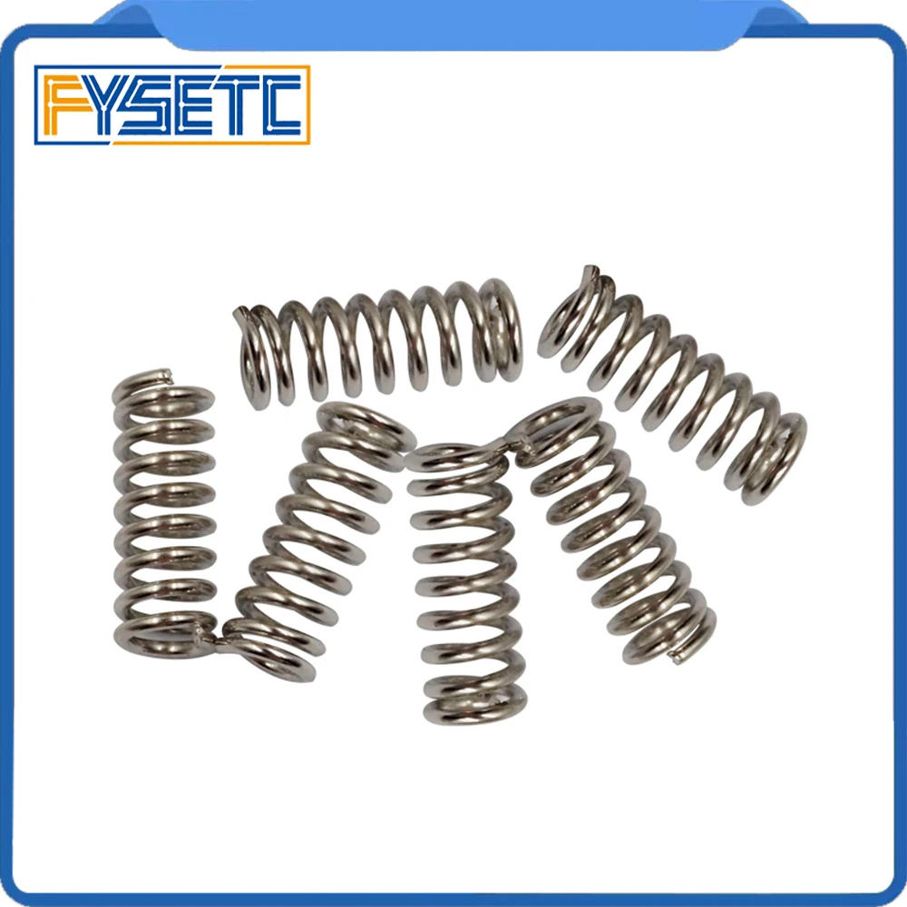 20pcs/lot 3D Printer Accessory Feeder Spring For Wade Extruder Nickel Plating 1.2mm 20mm Top Quality
20pcs/lot 3D Printer Accessory Feeder Spring For Wade Extruder Nickel Plating 1.2mm 20mm Top Quality