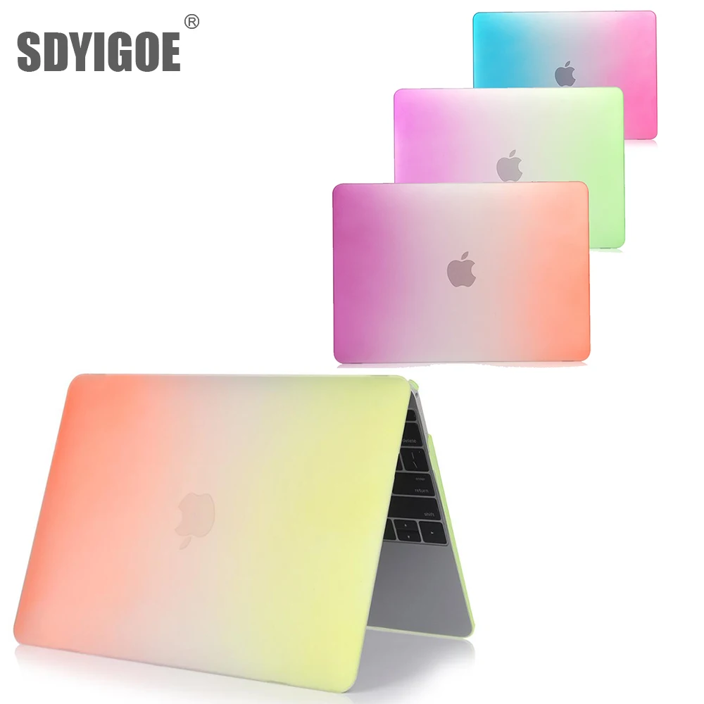 Laptop Hard Cover Case For MacBook Pro 12 Inch with retian For Model: A1534 A1931 matte Gradient color shell computer casings
Laptop Hard Cover Case For MacBook Pro 12 Inch with retian For Model: A1534 A1931 matte Gradient color shell computer casings