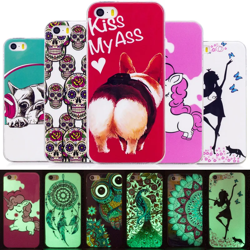For iPhone 5S 5SE iPhoneSE Silicon Case Luminous Animal Anime TPU Gel Back Cover Phone Case for For Apple iPhone 5G 5S SE 2 2020
For iPhone 5S 5SE iPhoneSE Silicon Case Luminous Animal Anime TPU Gel Back Cover Phone Case for For Apple iPhone 5G 5S SE 2 2020