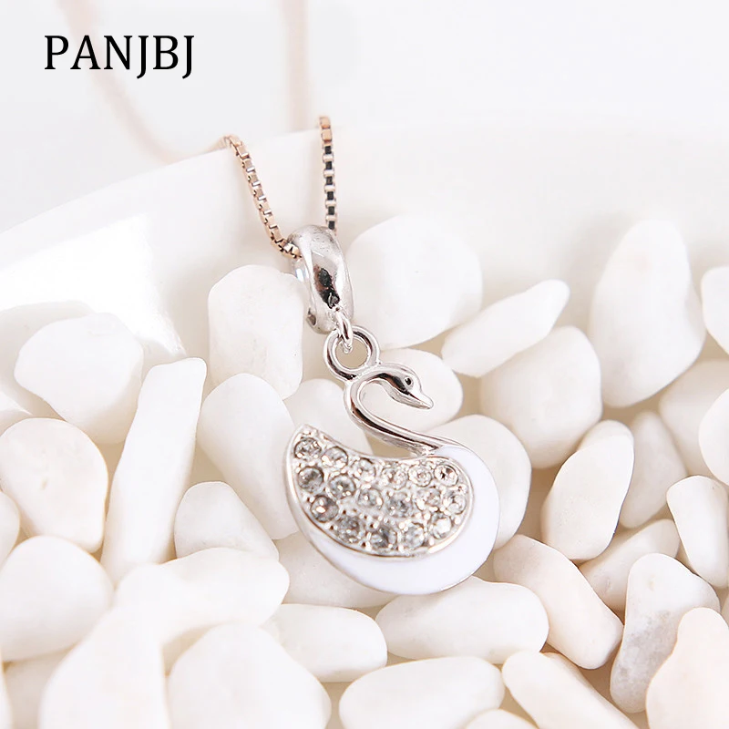 New 100% 925 Sterling Silver Bead Charm Crystal Wing Swan Pave CZ Pendant Enamel Charms Fit Bracelets DIY Women Jewelry
New 100% 925 Sterling Silver Bead Charm Crystal Wing Swan Pave CZ Pendant Enamel Charms Fit Bracelets DIY Women Jewelry