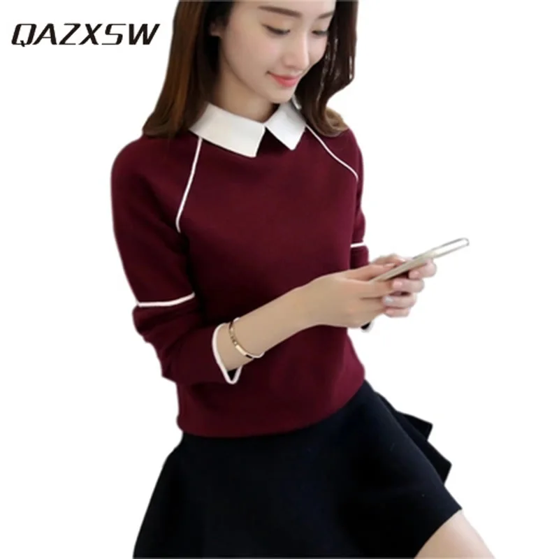 QAZXSW 2019 New Women Jumper Knitted Sweaters Women Long Sleeve Teenager Girls Jumpers Ladies Knitted Pullover Casual Tops HB568
QAZXSW 2019 New Women Jumper Knitted Sweaters Women Long Sleeve Teenager Girls Jumpers Ladies Knitted Pullover Casual Tops HB568