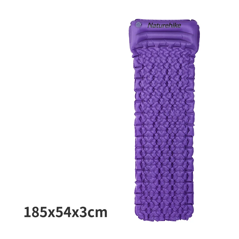 Naturehike Outdoor Inflatable Cushion Sleeping Bag Mat Fast Filling Air Moistureproof Camping Mat With Pillow Sleeping Pad 460g
Naturehike Outdoor Inflatable Cushion Sleeping Bag Mat Fast Filling Air Moistureproof Camping Mat With Pillow Sleeping Pad 460g
