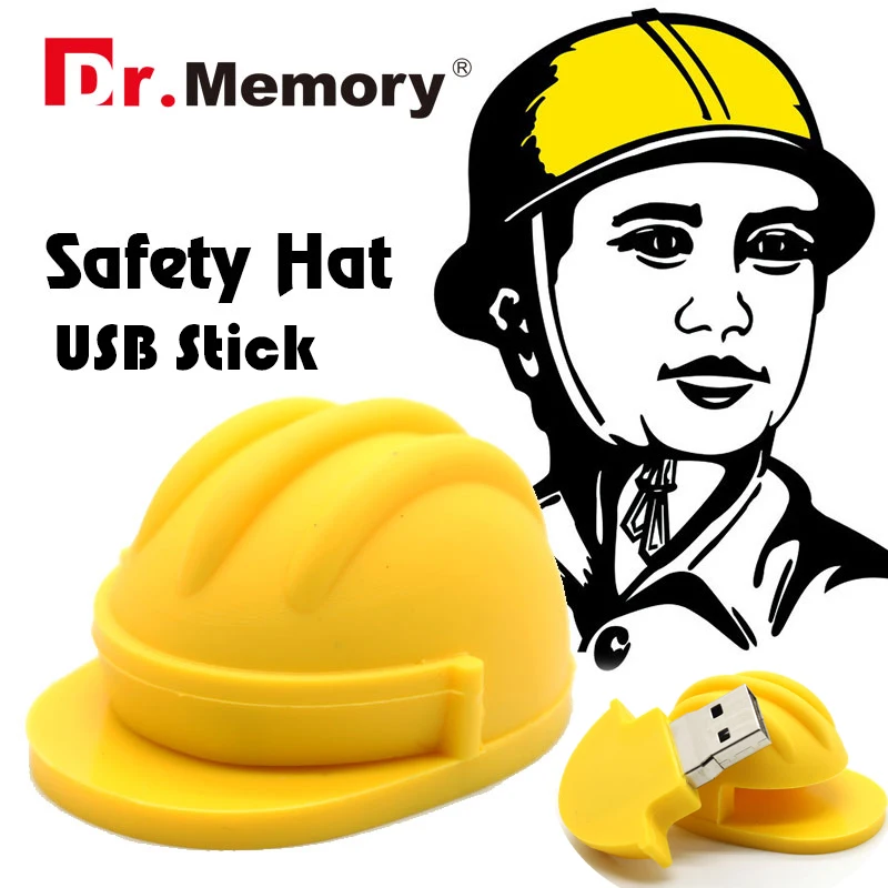 Helmet Security Hat 64GB USB Flash Drives Cartoon Cute Pendrive Personalized 4GB 8GB 16GB 32GB Memory Stick U Disk Funny Gifts
Helmet Security Hat 64GB USB Flash Drives Cartoon Cute Pendrive Personalized 4GB 8GB 16GB 32GB Memory Stick U Disk Funny Gifts