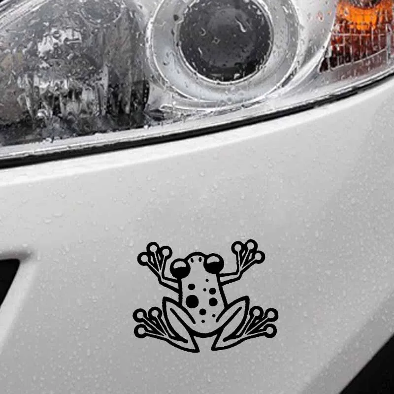 YJZT 15.1CM*11.9CM Delicate Speckled Amphibians Surprise Caricature Vinyl Decal Car Sticker Black/Silver C19-0930
YJZT 15.1CM*11.9CM Delicate Speckled Amphibians Surprise Caricature Vinyl Decal Car Sticker Black/Silver C19-0930