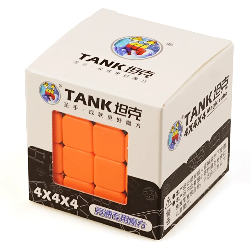 SHENGSHOU TANK Professional Stickerless Magic Cube 4*4*4 Speed Puzzle Antistress Cube Educational Toys for Adult with Bracket
SHENGSHOU TANK Professional Stickerless Magic Cube 4*4*4 Speed Puzzle Antistress Cube Educational Toys for Adult with Bracket