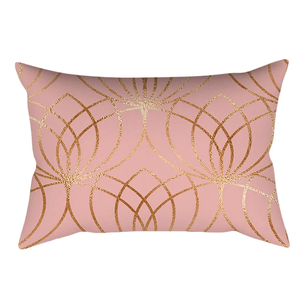 Rose Gold Pink Cushion Cover 30x50cm Rectangle Glitter Decorative Pillowcase Geometric Home Decoration Sofa Throw Pillows Cover
Rose Gold Pink Cushion Cover 30x50cm Rectangle Glitter Decorative Pillowcase Geometric Home Decoration Sofa Throw Pillows Cover