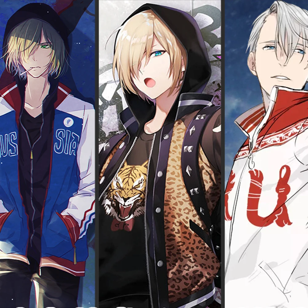 Yuri!!! on Ice Yuri Plisetsky Cosplay Costume Unisex Hoodie Sweatshirt Casual Hooded Coat Jacket Sportwear
Yuri!!! on Ice Yuri Plisetsky Cosplay Costume Unisex Hoodie Sweatshirt Casual Hooded Coat Jacket Sportwear