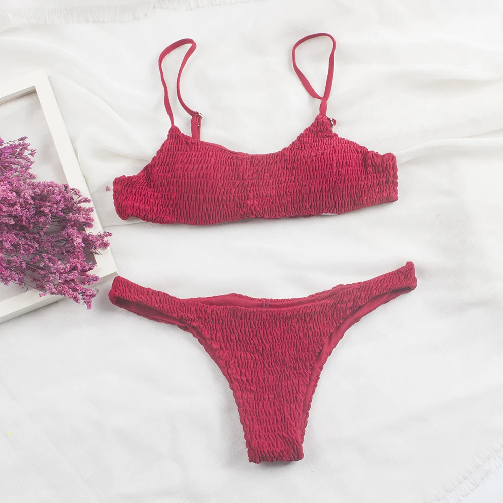 push up padded bikini women's swimming suit bandage fold girls swimwear women swimsuit sexy solid bikini 2020 bathing suit P313
push up padded bikini women's swimming suit bandage fold girls swimwear women swimsuit sexy solid bikini 2020 bathing suit P313