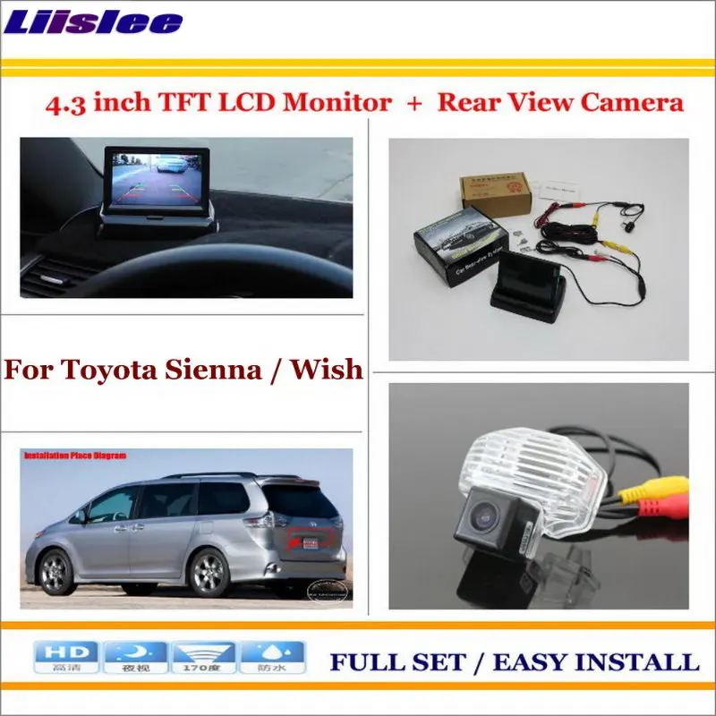 Auto Camera For Toyota Sienna Wish Auto Back UP Reverse Camera 4.3" Color LCD Monitor Rearview Parking System
Auto Camera For Toyota Sienna Wish Auto Back UP Reverse Camera 4.3" Color LCD Monitor Rearview Parking System