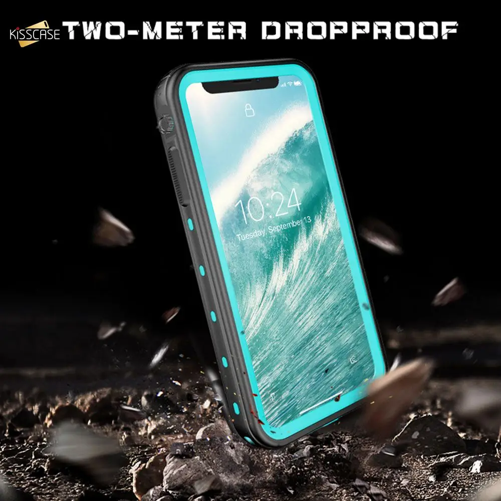 KISSCASE Waterproof Phone Case For Samsung Galaxy S10 CASE S9 Plus Shockproof Note 8 9 Coque Capa |