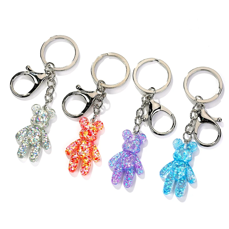 1PC Resin Violent Bear Keychain Flatback Pendant Charms Handbag Keyring for Woman Fashion Jewelry
1PC Resin Violent Bear Keychain Flatback Pendant Charms Handbag Keyring for Woman Fashion Jewelry