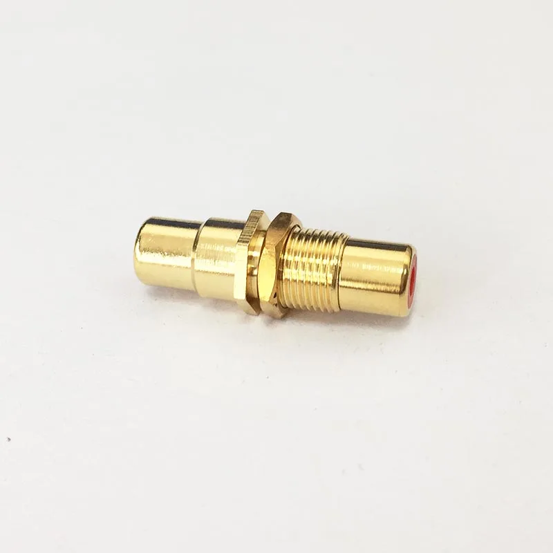 Lotus connector AV female to female coupler adapter with nut for audio video
Lotus connector AV female to female coupler adapter with nut for audio video