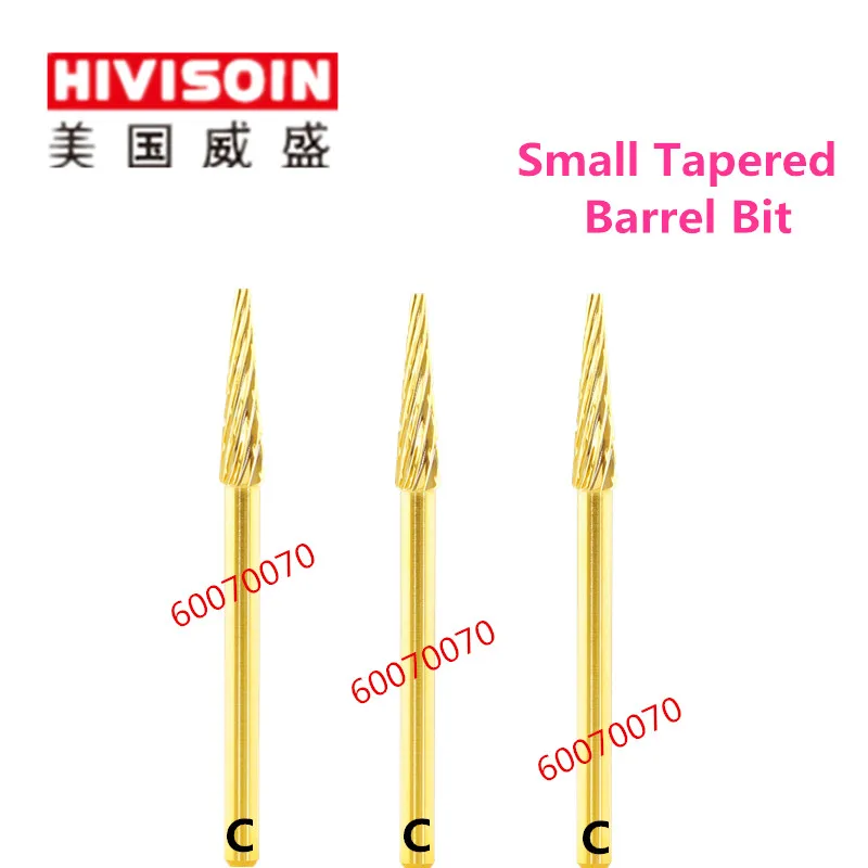 3PCS/Lot HIVISOIN Carbide Nail Drill Bit - Small Tapered Barrel Bit C (60070070)
3PCS/Lot HIVISOIN Carbide Nail Drill Bit - Small Tapered Barrel Bit C (60070070)