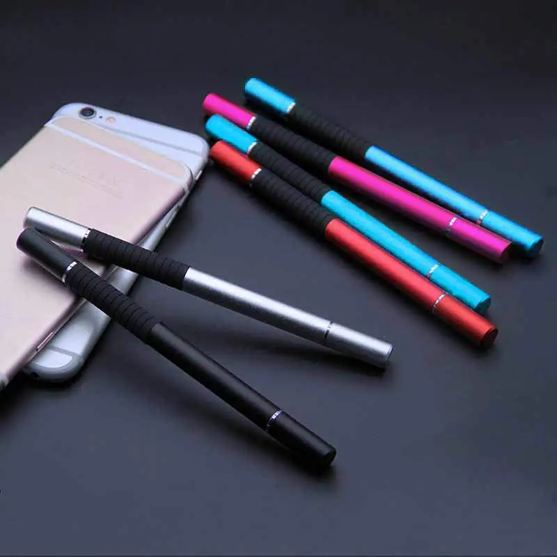 2 in 1 Stylus Ballpen Metal Capacitive Ballpoint Pen for Touches Screen iPhone iPad Tablet ND998
2 in 1 Stylus Ballpen Metal Capacitive Ballpoint Pen for Touches Screen iPhone iPad Tablet ND998