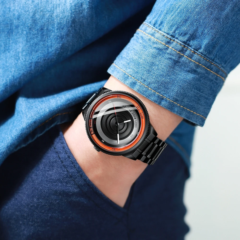 Nibosi Watch Men Women Unisex Unique Camera Style Stainless Casual Fashion Sport Quartz Wristwatch Modern Gift Watch for Women
Nibosi Watch Men Women Unisex Unique Camera Style Stainless Casual Fashion Sport Quartz Wristwatch Modern Gift Watch for Women