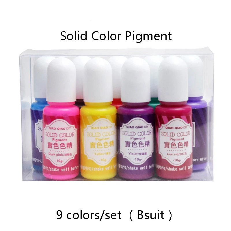 9colors/set B suitsolid resin dye Epoxy Resin Pigment UV Resin Coloring Dye Colorant Resin Pigment DIY Handmade Crafts Art Sets
9colors/set B suitsolid resin dye Epoxy Resin Pigment UV Resin Coloring Dye Colorant Resin Pigment DIY Handmade Crafts Art Sets