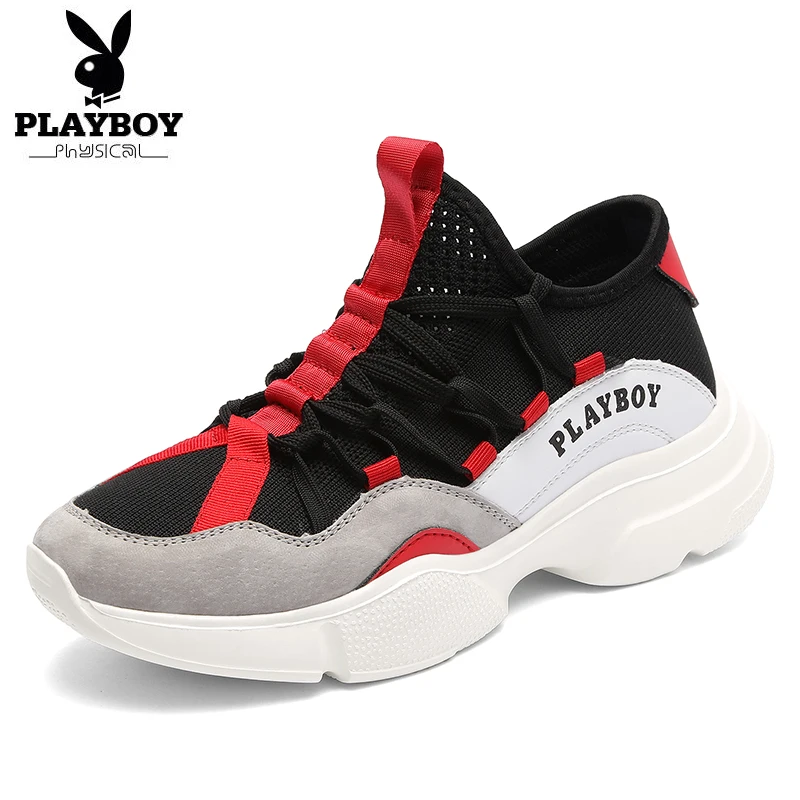 PLAYBOY 2019 New Men Shoes men casual shoes Spring Autumn Light weige Breathable Fashion male Shoes sneakers Plus size 38-44 
PLAYBOY 2019 New Men Shoes men casual shoes Spring Autumn Light weige Breathable Fashion male Shoes sneakers Plus size 38-44