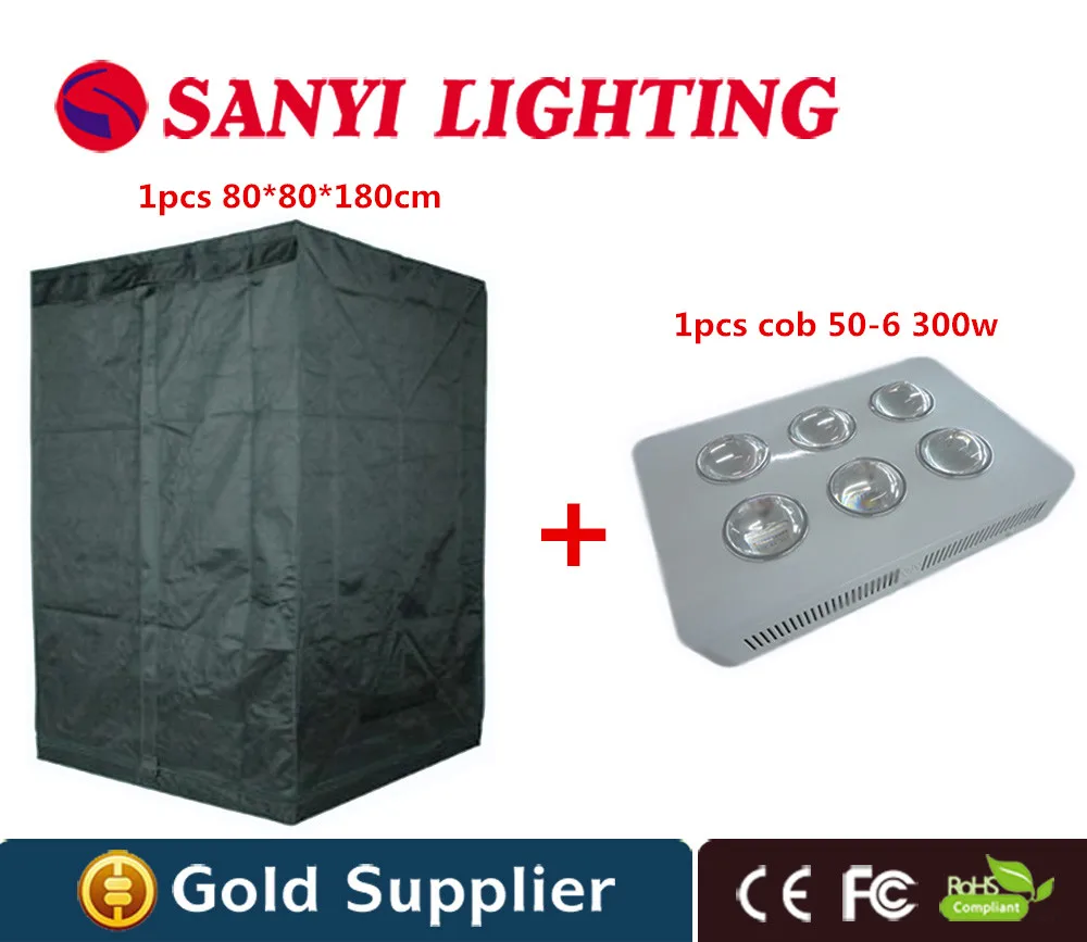 Grow tent grow box 80*80*180cm + Cob led grow light 300w high power red blue hydroponic greenhouse growing system for sale
Grow tent grow box 80*80*180cm + Cob led grow light 300w high power red blue hydroponic greenhouse growing system for sale