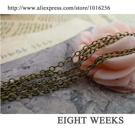 Necklace jewelry DIY manual accessories alloy parts brass chain Jewelry Findings & Components/elliptical chain
Necklace jewelry DIY manual accessories alloy parts brass chain Jewelry Findings & Components/elliptical chain