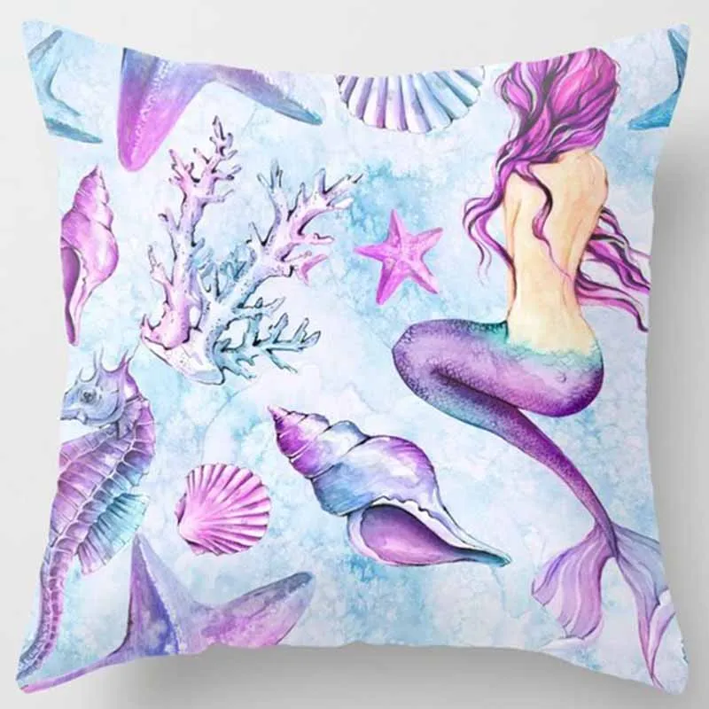 New summer landscape fish swan mermaid pillow cases square double sides pattern pillow covers size 45*45cm
New summer landscape fish swan mermaid pillow cases square double sides pattern pillow covers size 45*45cm