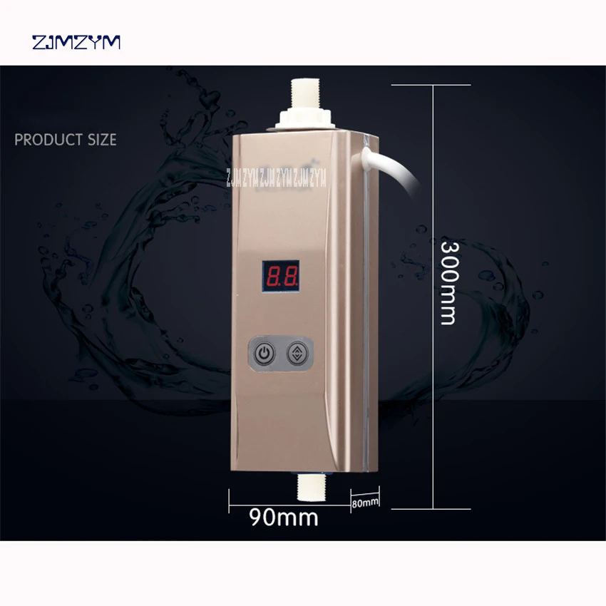 DLH-RM02 Bottom water flow inlet hot water tap instant tankless Kitchen Electric water heater heating faucet shower bath Heater
DLH-RM02 Bottom water flow inlet hot water tap instant tankless Kitchen Electric water heater heating faucet shower bath Heater