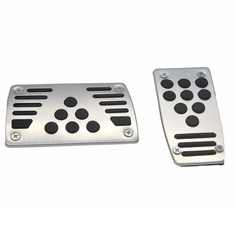 car styling Aluminum Automatic car Transmission 2 pcs Non-Slip Car Pedal Cover Set Kit Pedali Accelerator Pedal Brake Pedal
car styling Aluminum Automatic car Transmission 2 pcs Non-Slip Car Pedal Cover Set Kit Pedali Accelerator Pedal Brake Pedal