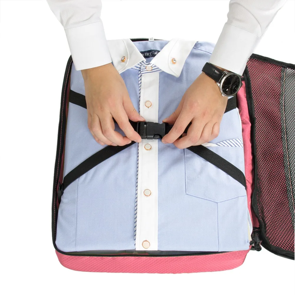 BAGSMART 17 дюймов мужские нейлоновые дорожные сумки для багажа рубашки легкий