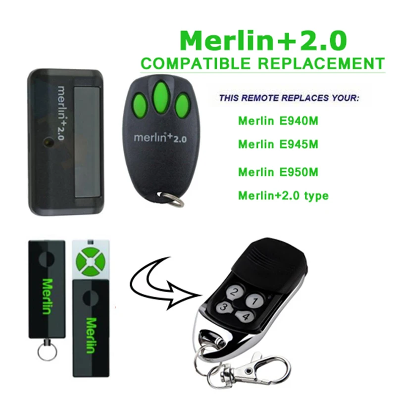 2 шт. для merlin E945 E950 E943 MT100EVO Security + 0 MT60EVO remote высокое качество очень хорошее |