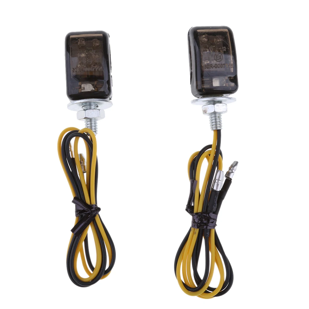 2x LED Motorcycle Turn Signals Indicators Blinker Amber light for Honda Las senales de la vuelta clignotants
2x LED Motorcycle Turn Signals Indicators Blinker Amber light for Honda Las senales de la vuelta clignotants
