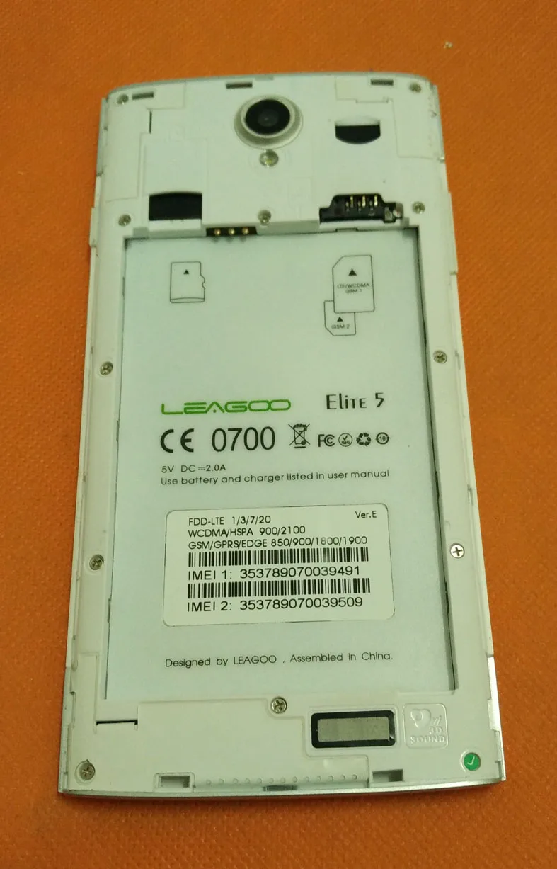 8.0MP Leagoo Elite 5 MTK6735 4 5,5 ", , 1280x720 
8.0MP Leagoo Elite 5 MTK6735 4 5,5 ", , 1280x720