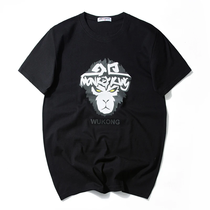 Summer Men Printing Cartoon T-shirt Youth Male Fashion Casual Big Size T-shirt Cotton O-neck Short Sleeves Hip Hop Streetwear
Summer Men Printing Cartoon T-shirt Youth Male Fashion Casual Big Size T-shirt Cotton O-neck Short Sleeves Hip Hop Streetwear