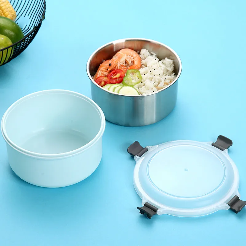 Food Container Stainless Steel Lunch Box for Kids School Leakproof Bento Lunch Box with Plastic Shell Food Container
Food Container Stainless Steel Lunch Box for Kids School Leakproof Bento Lunch Box with Plastic Shell Food Container