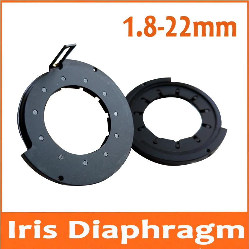 20pcs 1.8-22MM Adjustable Zoom Optical Iris Diaphragm Aperture Condenser Adapter with 11pcs Blades for Digital Camera Microscope
20pcs 1.8-22MM Adjustable Zoom Optical Iris Diaphragm Aperture Condenser Adapter with 11pcs Blades for Digital Camera Microscope