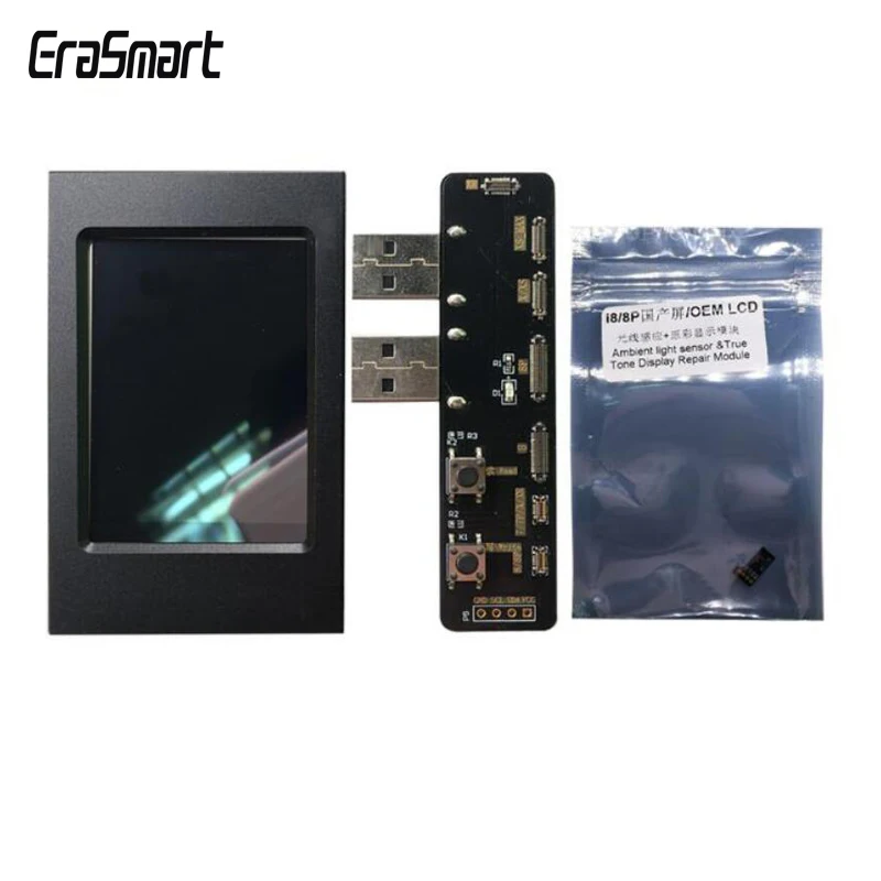 Ambient Light Sensor Read Write Tool For iPhone 8/8P/X/XS/XS MAX/XR LCD Screen EPROM Photosensitive Data Reading
Ambient Light Sensor Read Write Tool For iPhone 8/8P/X/XS/XS MAX/XR LCD Screen EPROM Photosensitive Data Reading