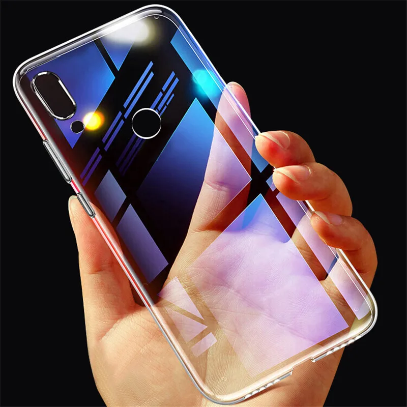 Мягкие силиконовые прозрачные чехлы из ТПУ для Xiaomi Redmi K20 Redmi7 7A 6A Note 5 6 7 Pro чехол