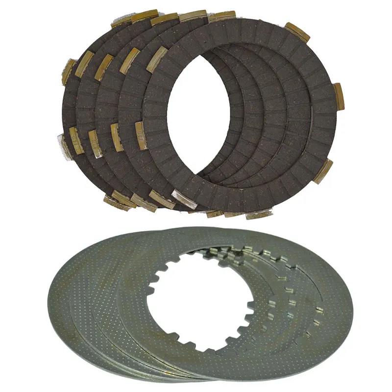 High Quality 4 Column Enhanced Clutch (5pcs Friction Plates+4pcs Iron Disc) Set For Honda CG125 CG150 156FMI Replacement
High Quality 4 Column Enhanced Clutch (5pcs Friction Plates+4pcs Iron Disc) Set For Honda CG125 CG150 156FMI Replacement