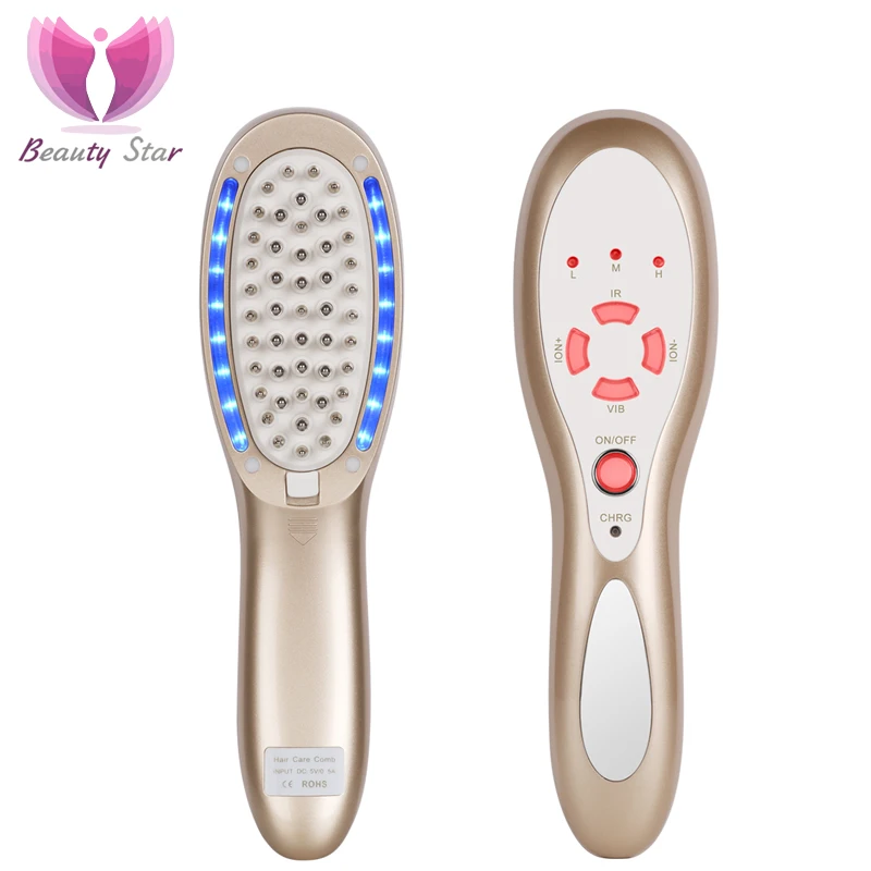 Rechargeable Laser Vibration Massage Hair Regrowth Comb Laser LED Photons Ion Nourish Anti Hair Loss Hair Regrowth Growth Comb
Rechargeable Laser Vibration Massage Hair Regrowth Comb Laser LED Photons Ion Nourish Anti Hair Loss Hair Regrowth Growth Comb