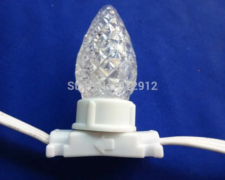 50 узлов DC12V WS2811 Светодиодный ход с крышкой C7; Водонепроницаемый, RGB Полноцветный; В белом цвете чехол и провод
50 узлов DC12V WS2811 Светодиодный ход с крышкой C7; Водонепроницаемый, RGB Полноцветный; В белом цвете чехол и провод