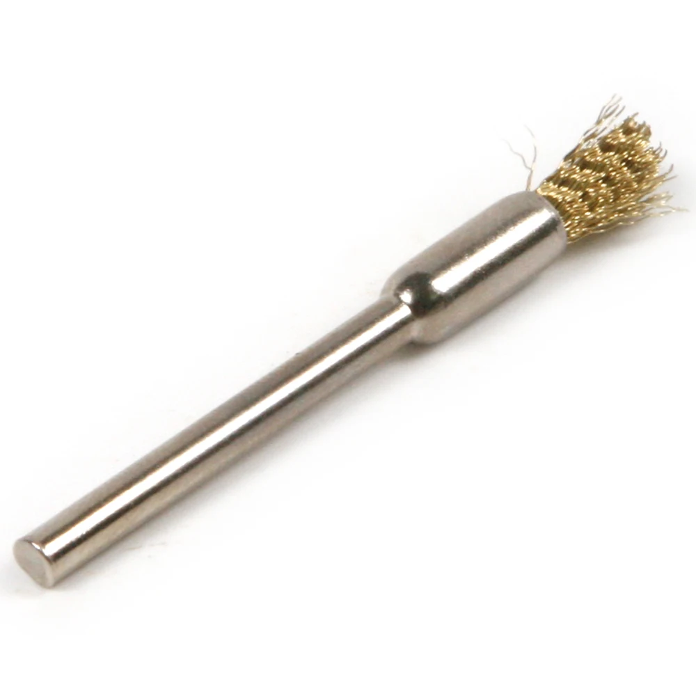 20pcs 5mm Mini Brass Pencil End Brush for Polishing Compatible with Dremel Grinder Rotary Tool
20pcs 5mm Mini Brass Pencil End Brush for Polishing Compatible with Dremel Grinder Rotary Tool