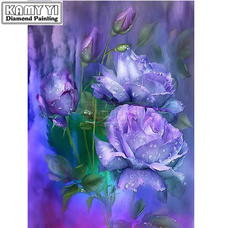 DIY Алмазная вышивка цветок картина стразы, 5D алмазная Картина Вышивка крестом фиолетовые розы мозаичное украшение стены LK1
DIY Алмазная вышивка цветок картина стразы, 5D алмазная Картина Вышивка крестом фиолетовые розы мозаичное украшение стены LK1