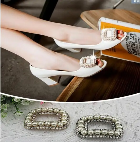 Free shipping (6 PCS/lot) Diamond pearl gold silver square buckle shoes clip DIY craft shoe buckle hardware metal buckle
Free shipping (6 PCS/lot) Diamond pearl gold silver square buckle shoes clip DIY craft shoe buckle hardware metal buckle