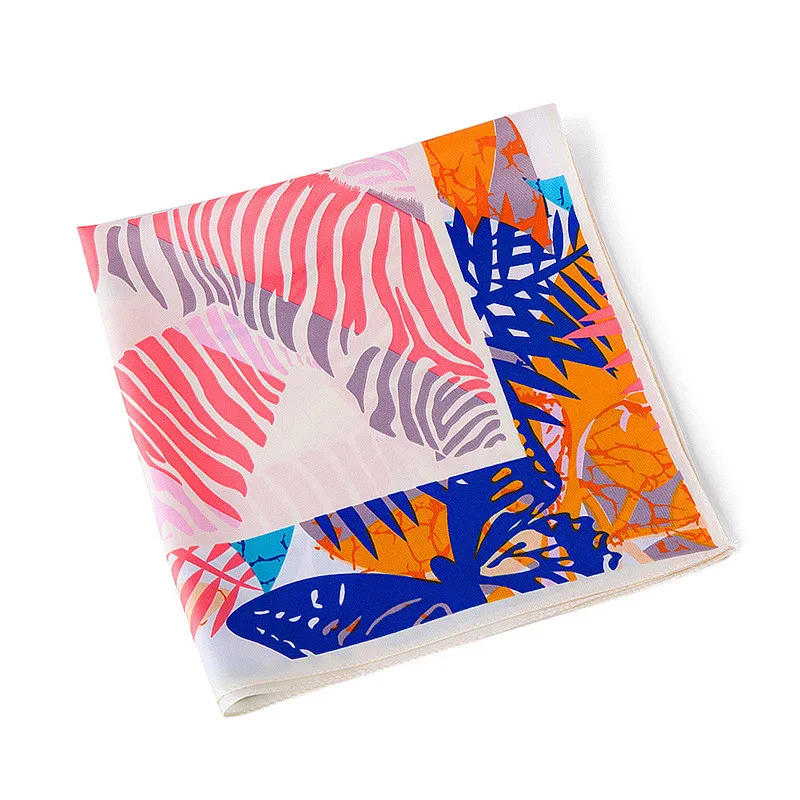 MENGLINXI 60cm*60cm 2021 New Luxury Brand Spring Leaves Women Twill Silk Scarf Small Square Scarves Print Headband Hijab
MENGLINXI 60cm*60cm 2021 New Luxury Brand Spring Leaves Women Twill Silk Scarf Small Square Scarves Print Headband Hijab