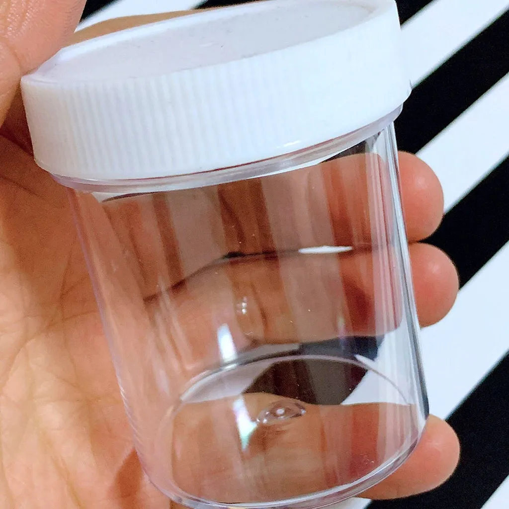 Container For Playdough Slime Clay Makeup Jar Cosmetic Pot Cream Bottle Nail Box #20191230 | Дом и сад